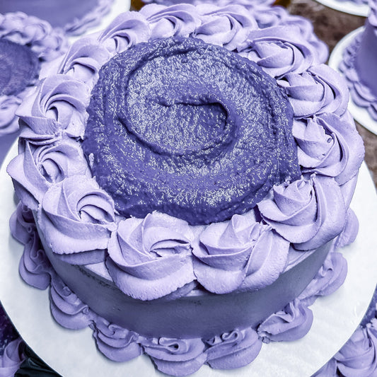 Round Ube Cake