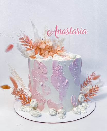 Custom cakes 7”x 7” inches