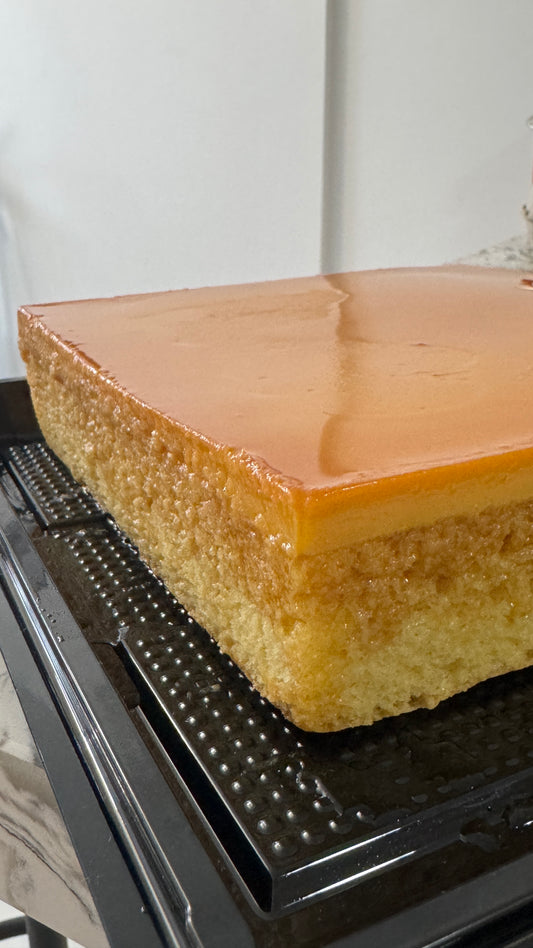 Flan cake ube or orange vanilla